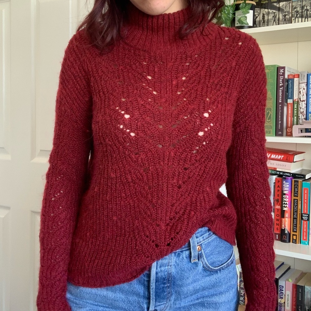 Reitmans red knit